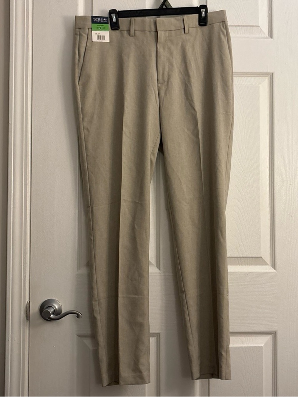 NWT Tan Men’s 34x32 Kenneth Cole Reaction Techni-Cole Slim Fit Dress Pants